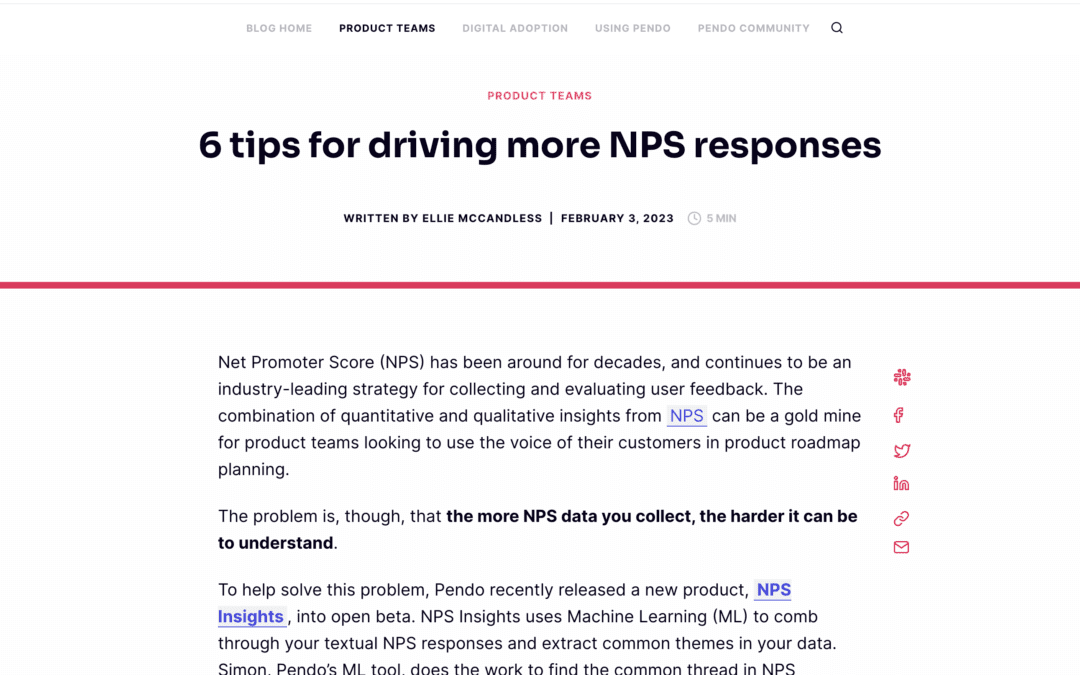 6 tips for driving more NPS responses